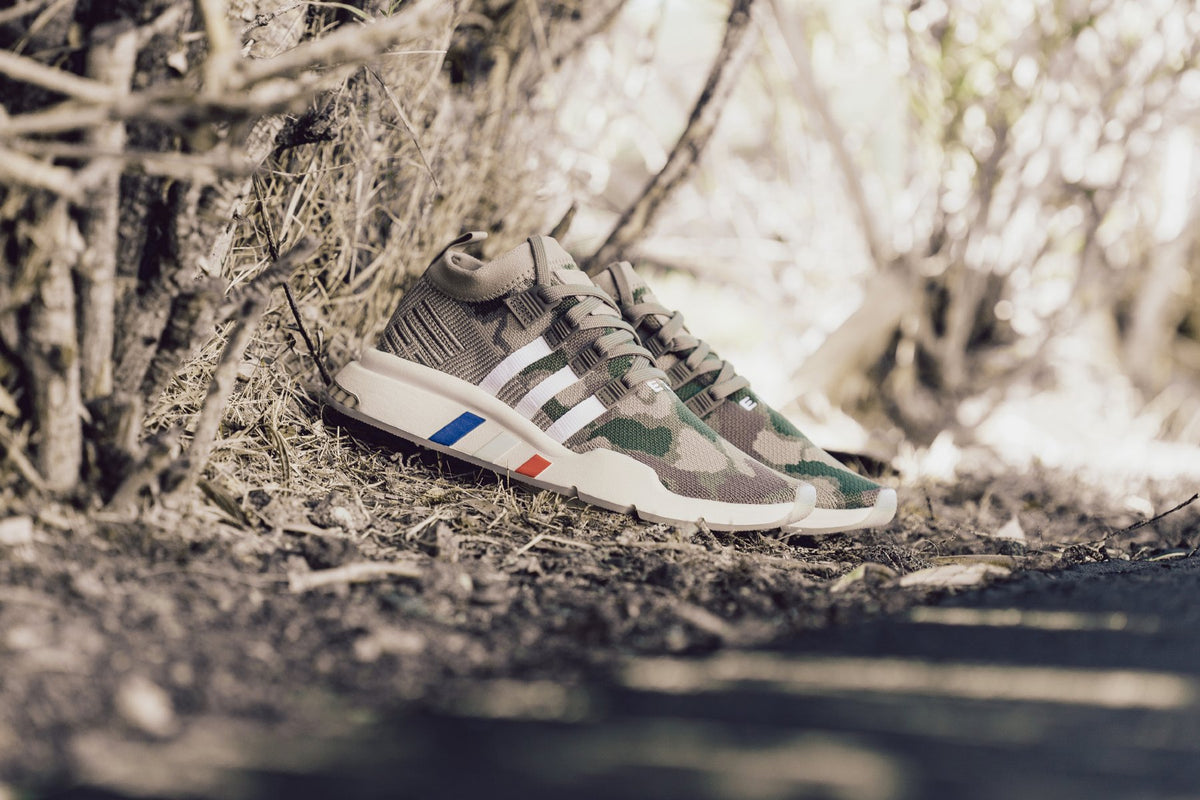 Adidas Originals EQT Support Mid ADV Primeknit "Trace Khaki/Clear" Available Now