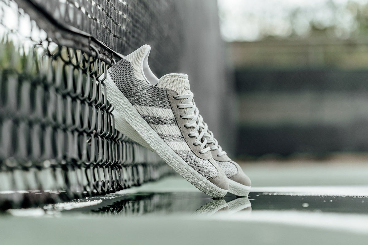Adidas Originals Gazelle "Primeknit" in Sesame/Off White Available Now
