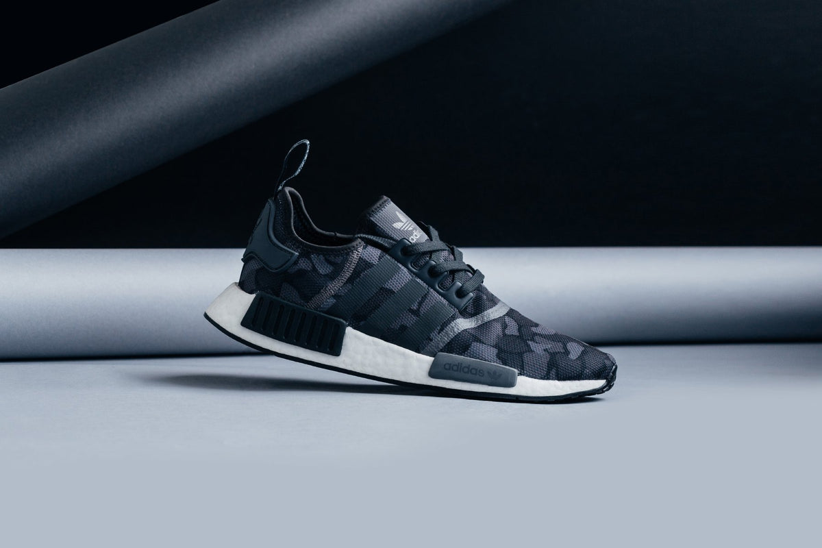 Adidas Originals NMD_R1 Core Black "Duck Camo" Available Now