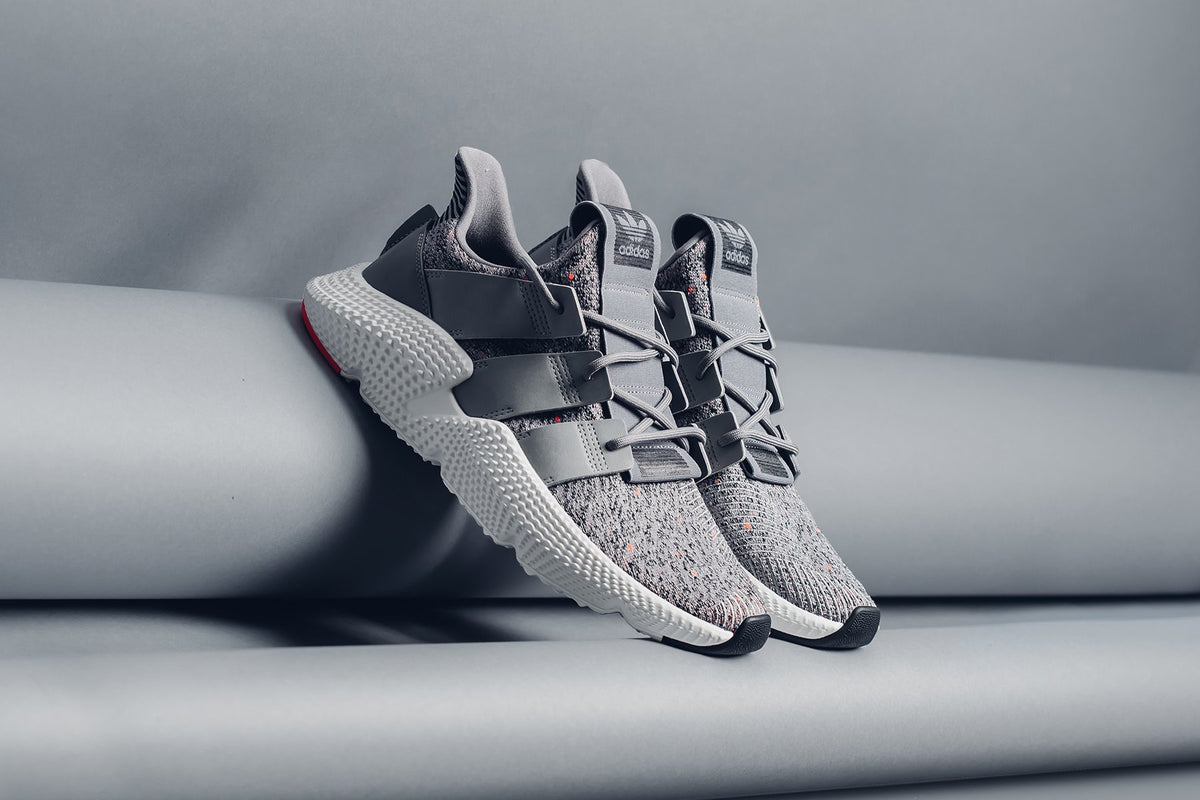 Adidas Originals Prophere "Grey/White/Solar Red" Available Now