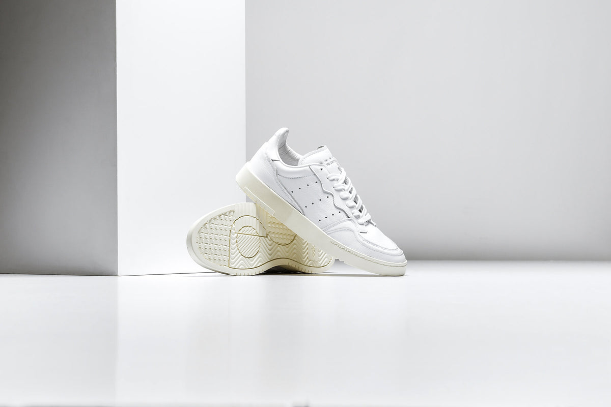 Adidas Originals SuperCourt "Crystal White/Chalk White" Available Now