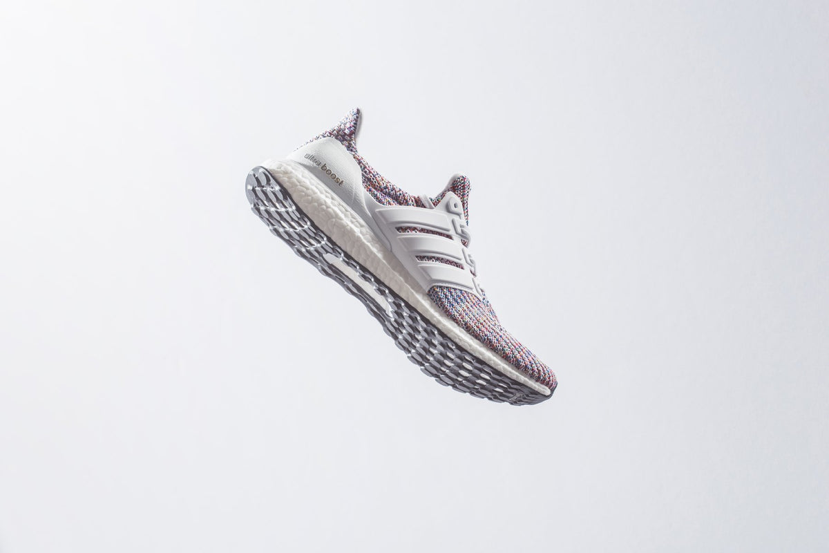 Adidas Ultraboost "Flat White/Multi" Available Now