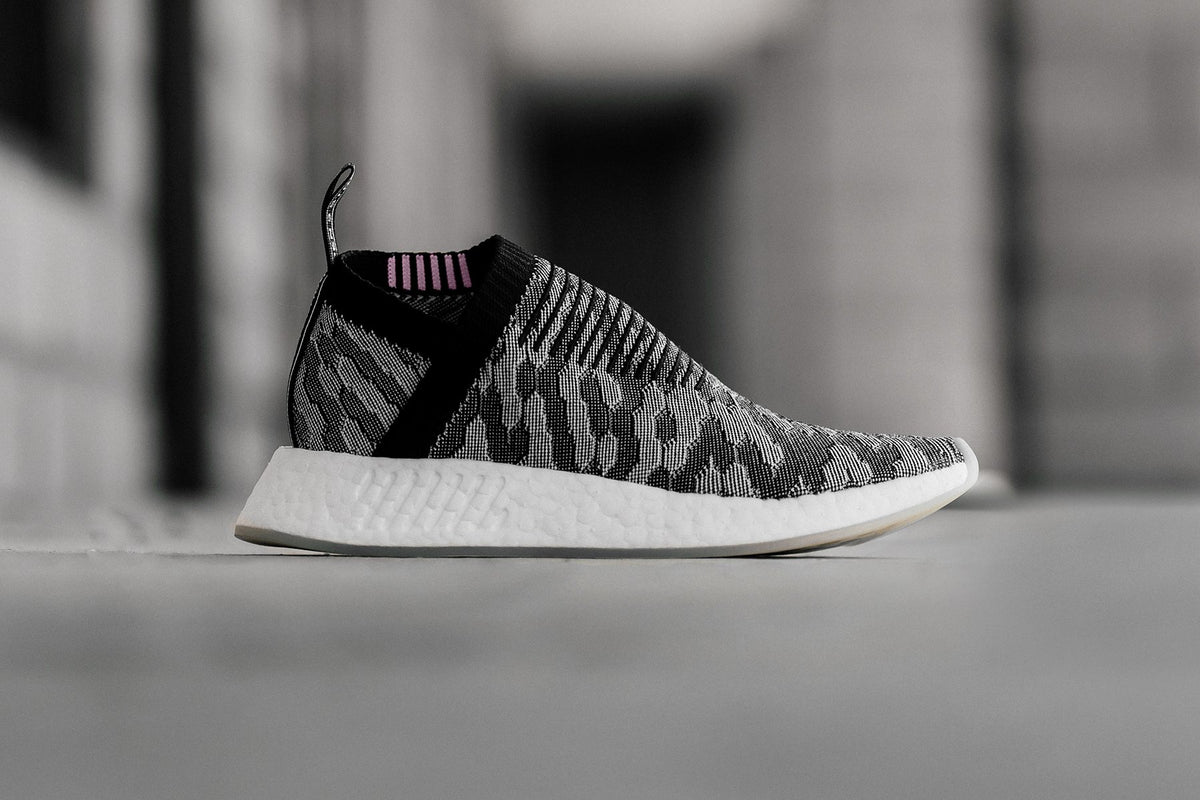 Adidas Originals Women's NMD_CS2 Primeknit In Black/Pink