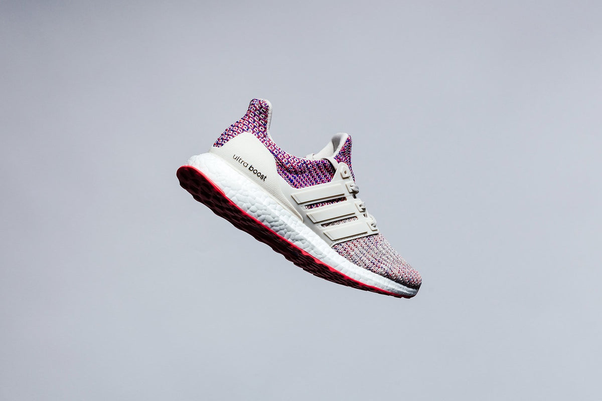 Adidas Originals Women's Ultraboost "Clear Brown/Shock Red/Active Blue" Available Now
