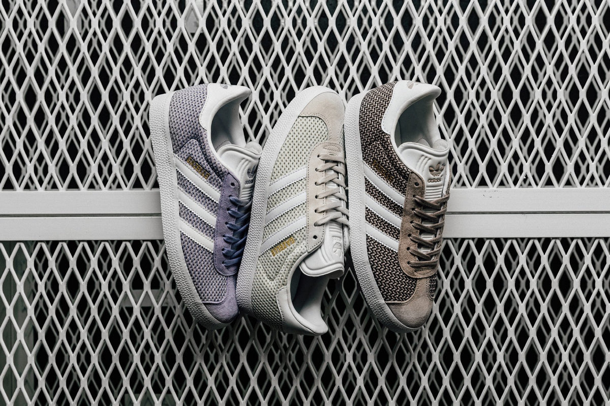 Adidas Women's "Mesh" Gazelle Collection Available Now