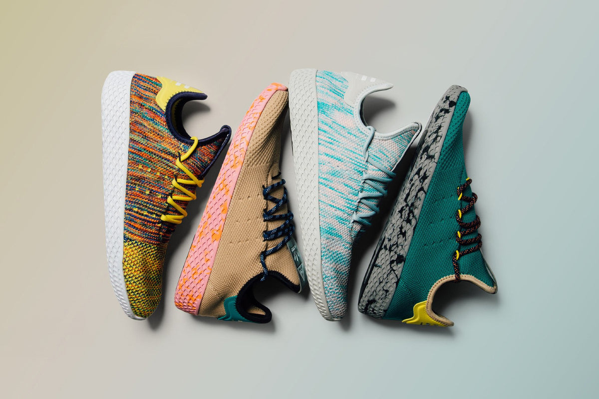 Adidas x Pharrell "Tennis Hu" Collection Available Tonight