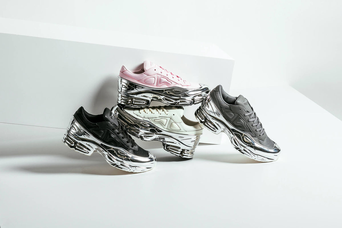 Adidas x Raf Simons Ozweego "Chrome" Pack Available Now