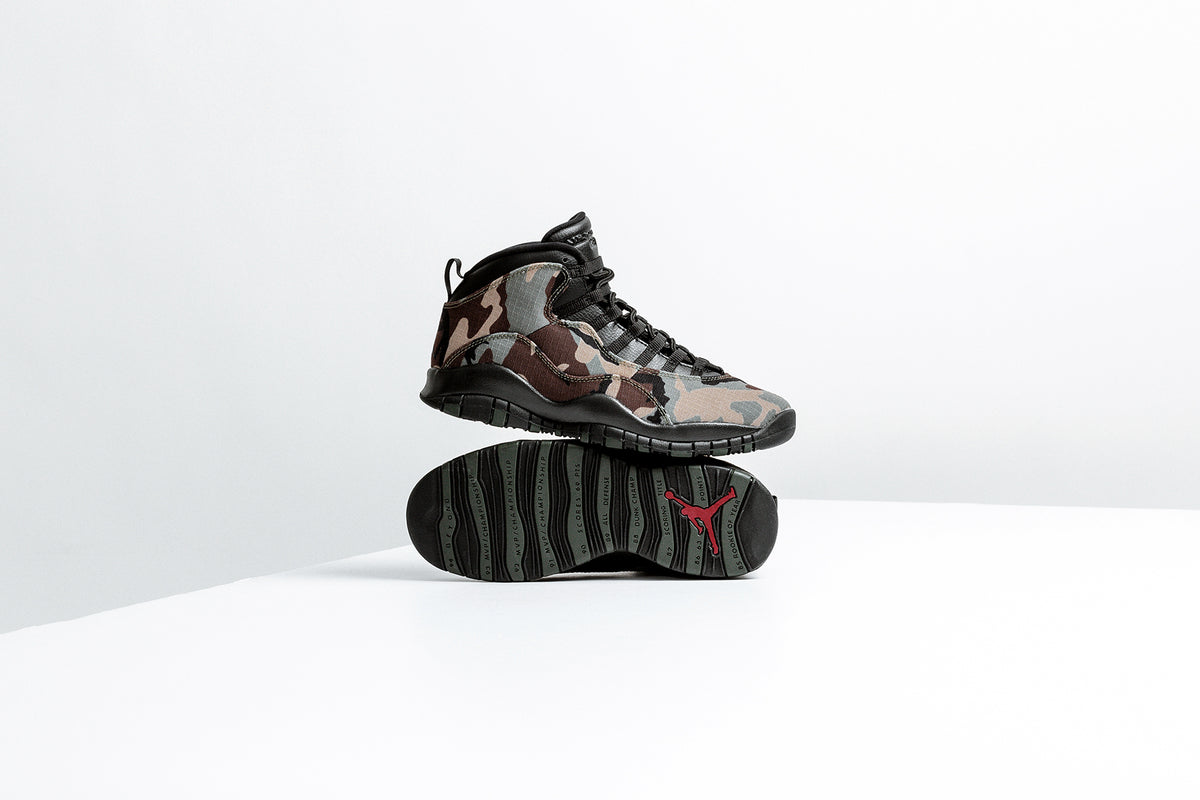 Air Jordan 10 Retro "Woodland Camo" Coming Soon