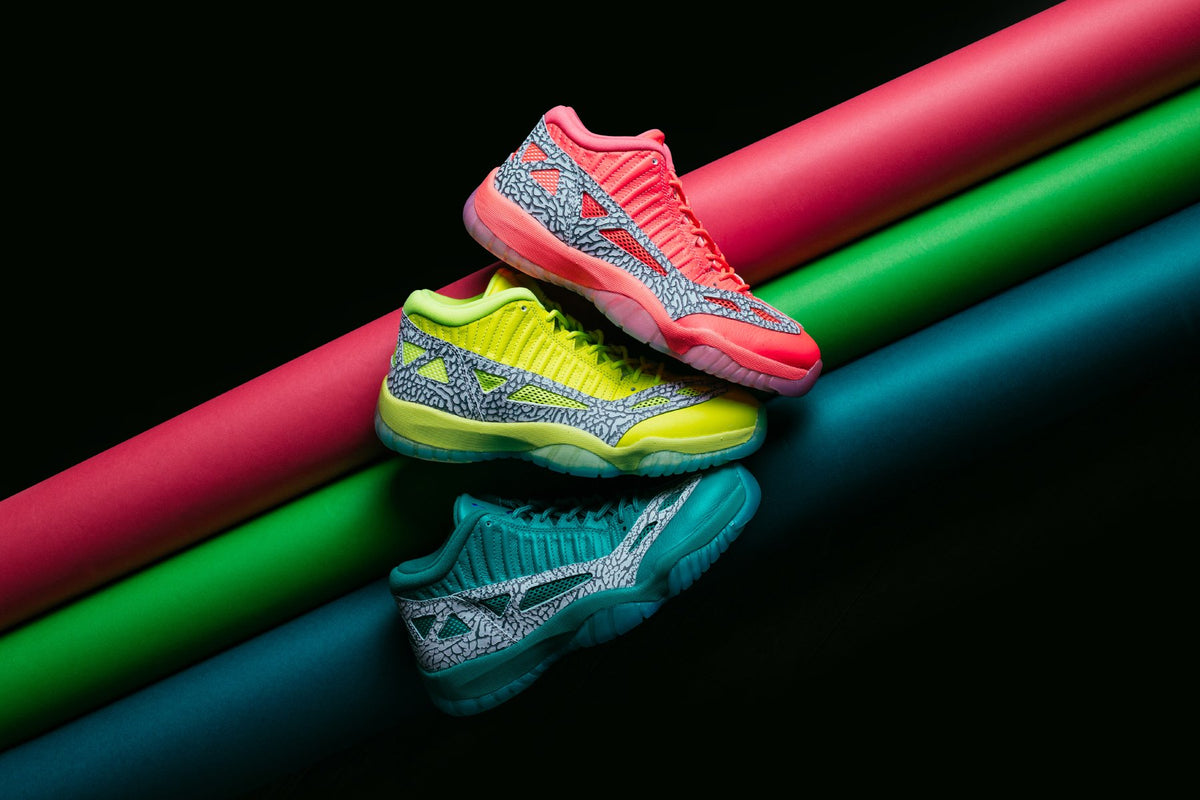 Air Jordan 11 Low Retro IE "Highlighter" Pack Coming Soon