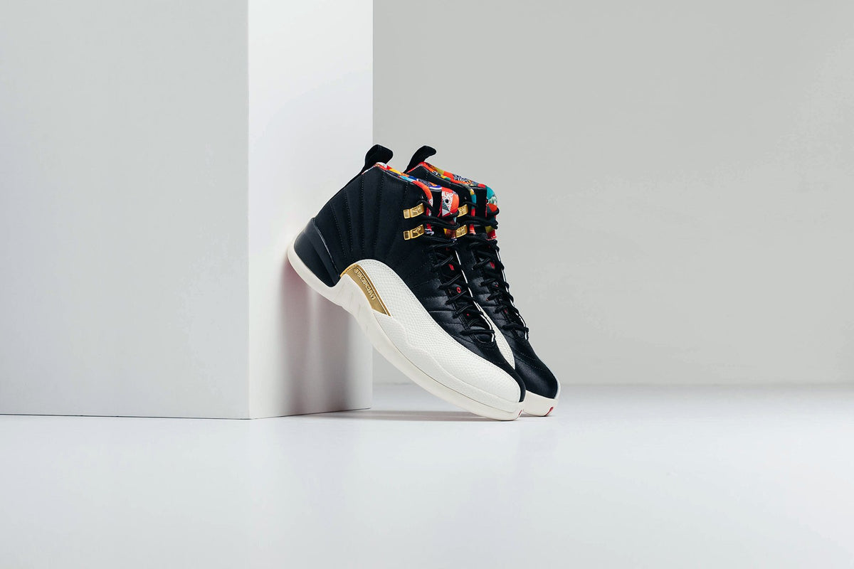 Air Jordan 12 Retro CNY "Black/True Red" Coming Soon