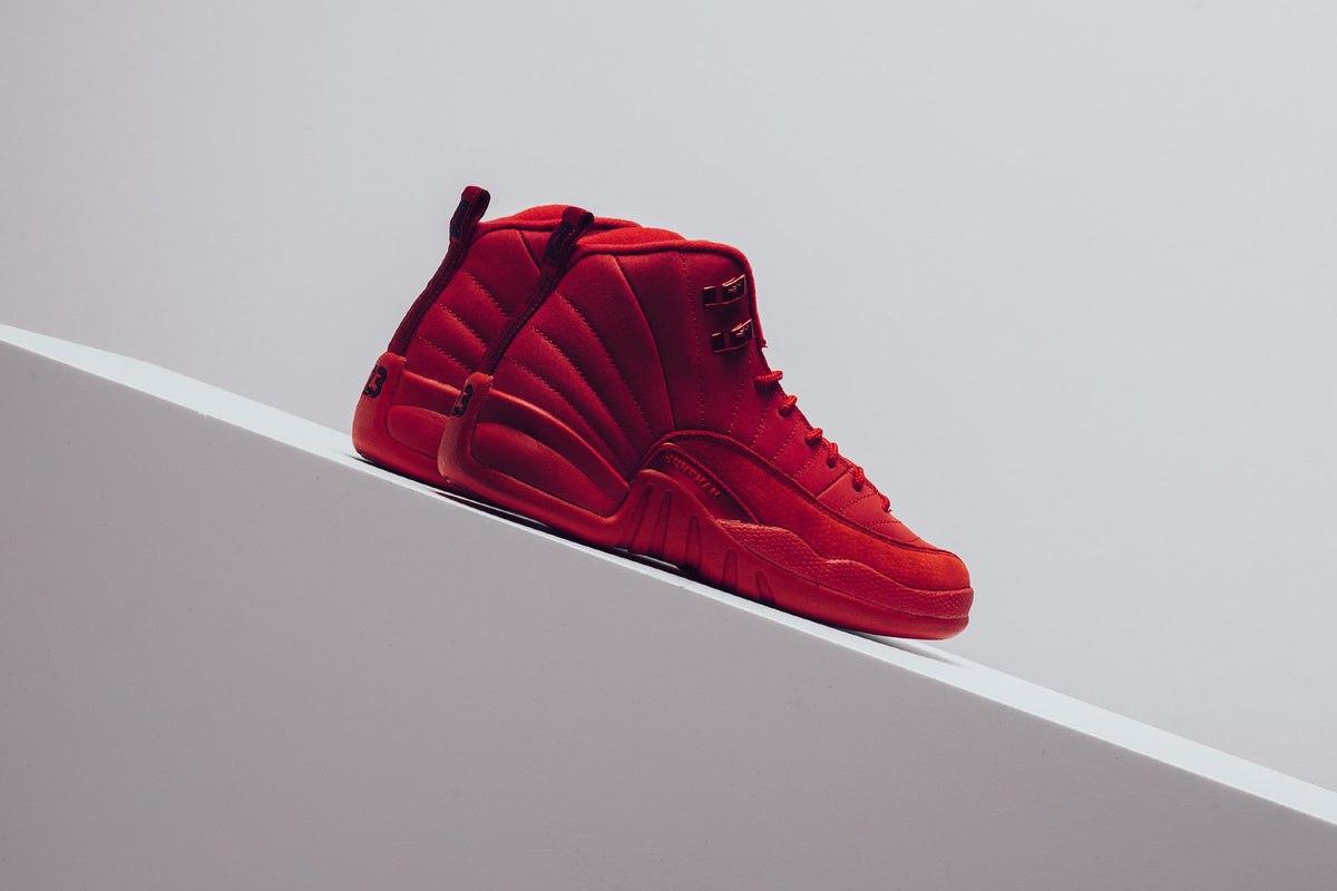 Air Jordan 12 Retro Youth "Gym Red/Black"