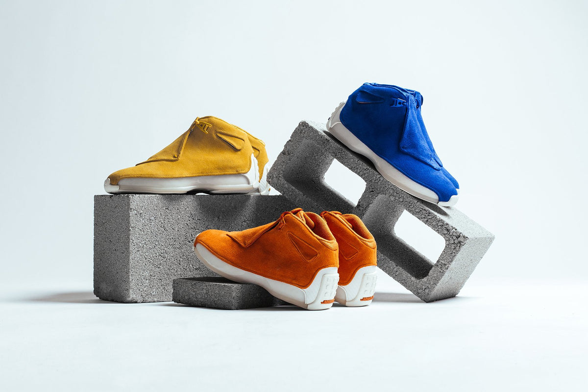 Air Jordan 18 Retro "Suede Pack" Coming Soon