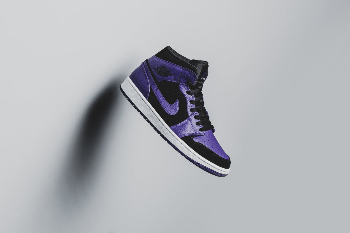 Air Jordan 1 Mid "Black/Dark Concord" Available Now