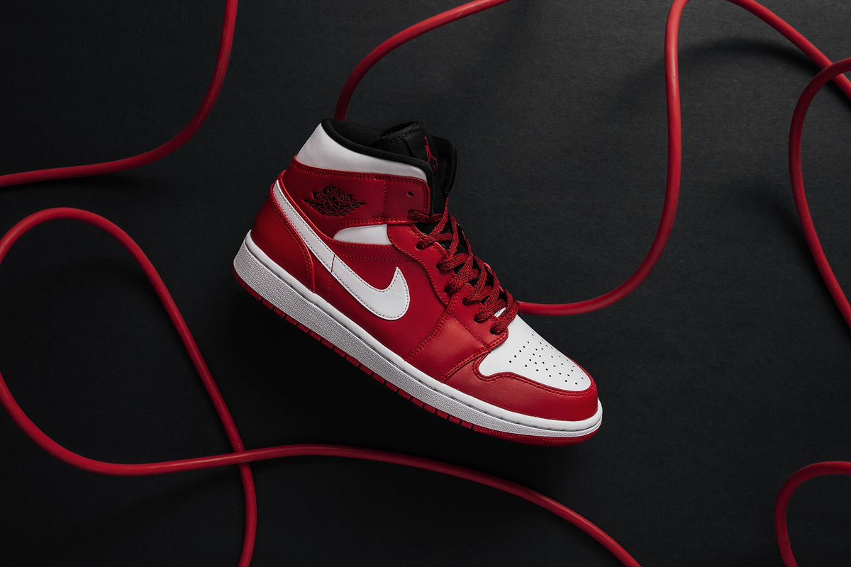 Air Jordan 1 Mid "Gym Red" Available Now