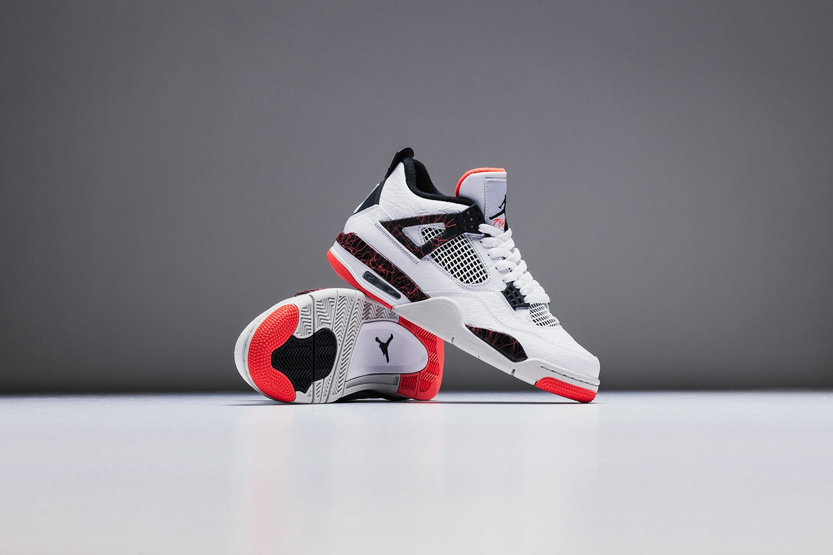 Air Jordan 4 Retro "White/Bright Crimson" Coming Soon