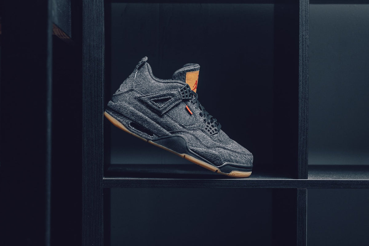 Air Jordan x Levi 4 "Black Denim" Coming Soon