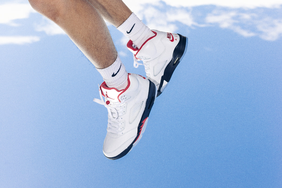 Celebrating 30 Years of the OG Air Jordan 5 Silhouette - Air Jordan 5 Retro 'Fire Red' is Releasing 5/2