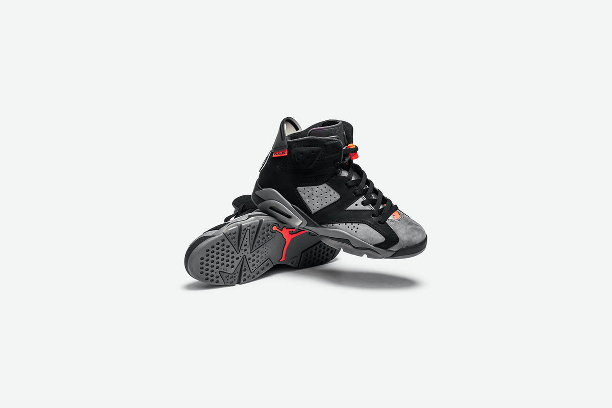 Air Jordan 6 Retro 'PSG' "Iron Grey/Infrared 23/Black" Coming Soon