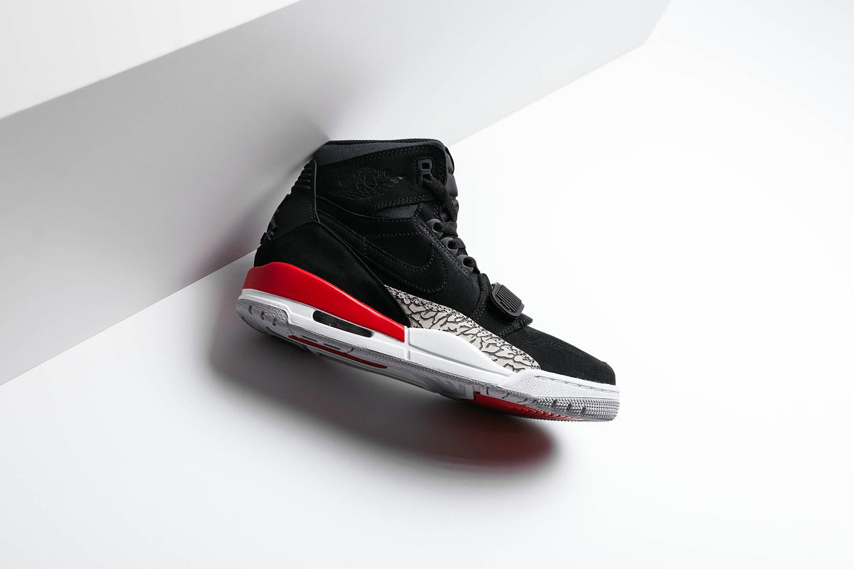 Air Jordan Legacy 312  "Black/Fire Red" Available Now