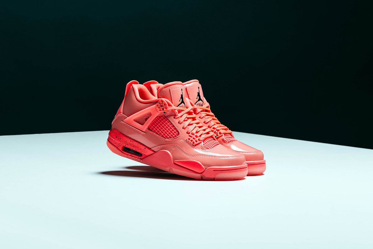 Air Jordan Retro 4 Women's NRG "Hot Punch/Black" Coming Soon