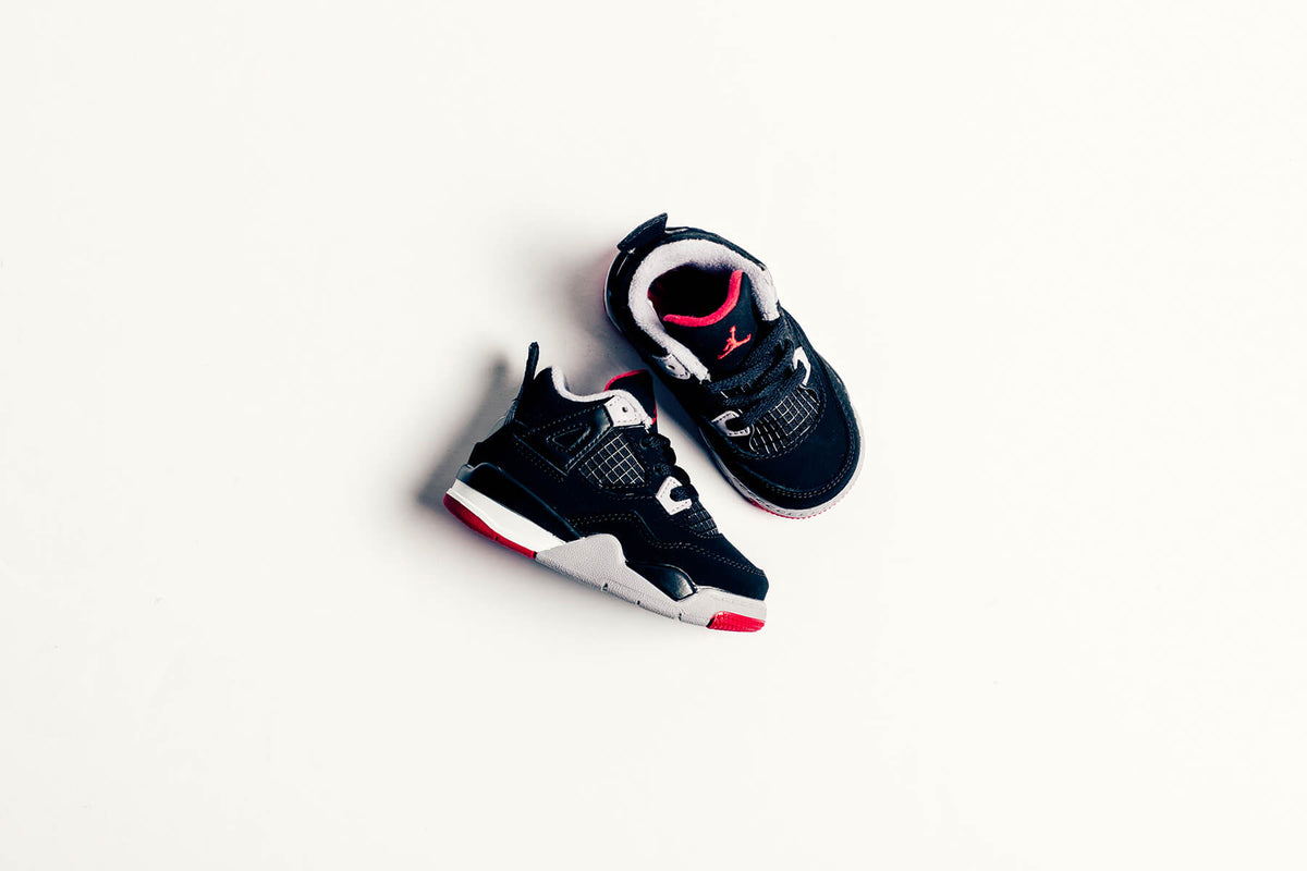 Air Jordan 4 Retro Toddler "Bred" Coming Soon