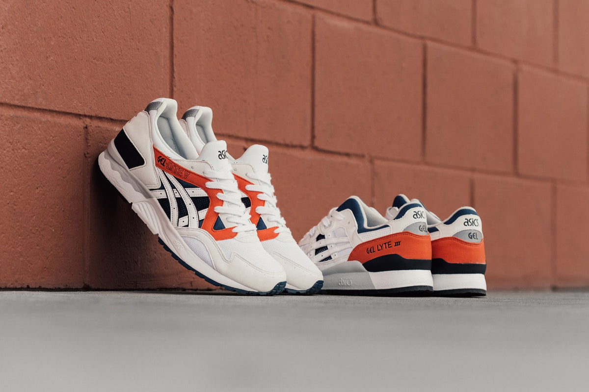 Asics Gel-Lyte V & Gel-Lyte III "Orange/Navy" Pack Available Now