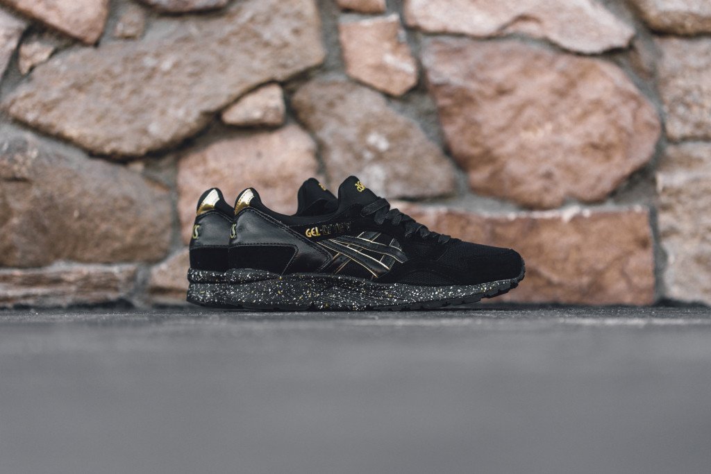 Asics x Atmos Gel-Lyte V 'Black & Gold' Available Online Tonight At Midnight 9PM PST/12AM EST