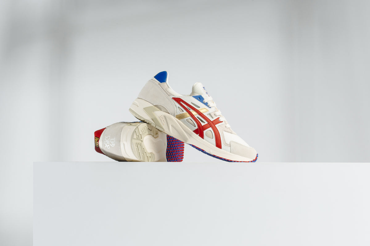 Asics x Carnival 'Muay Thai' Gel Trainer OG "Cream/Asics Blue" Available Now