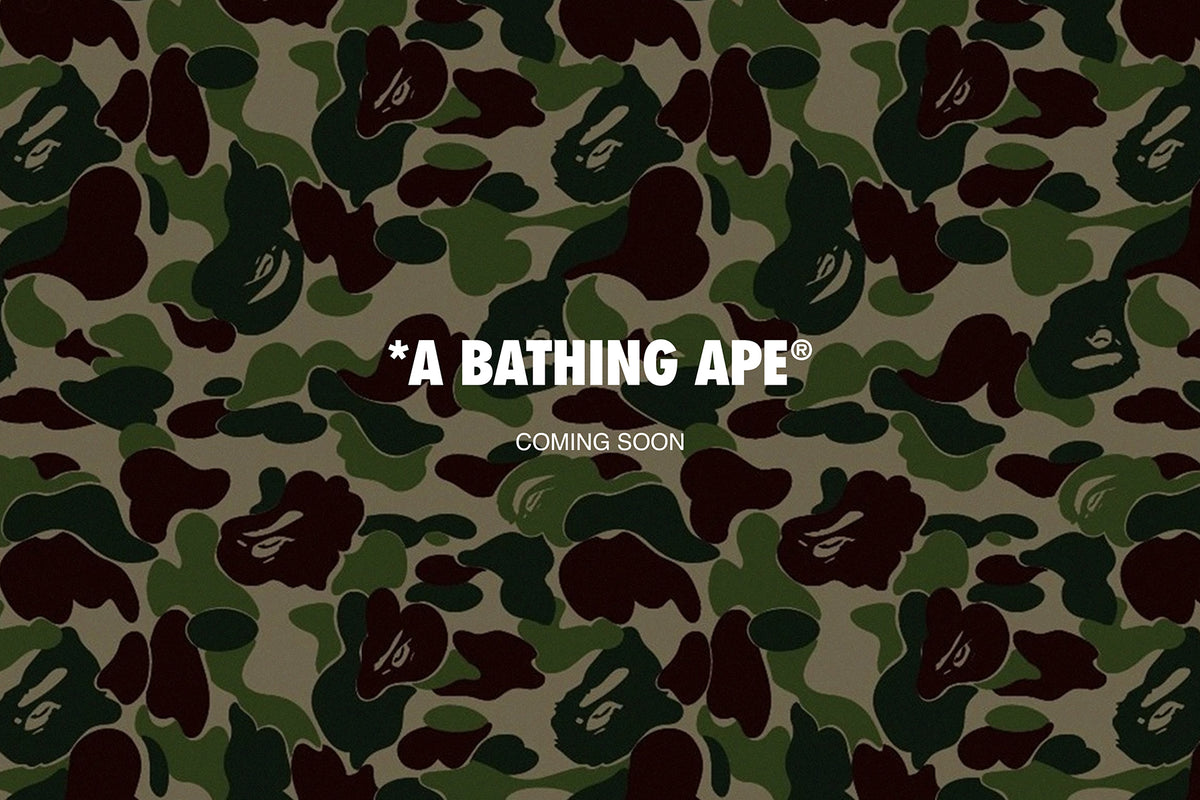 Coming Soon: BAPE (A Bathing Ape)