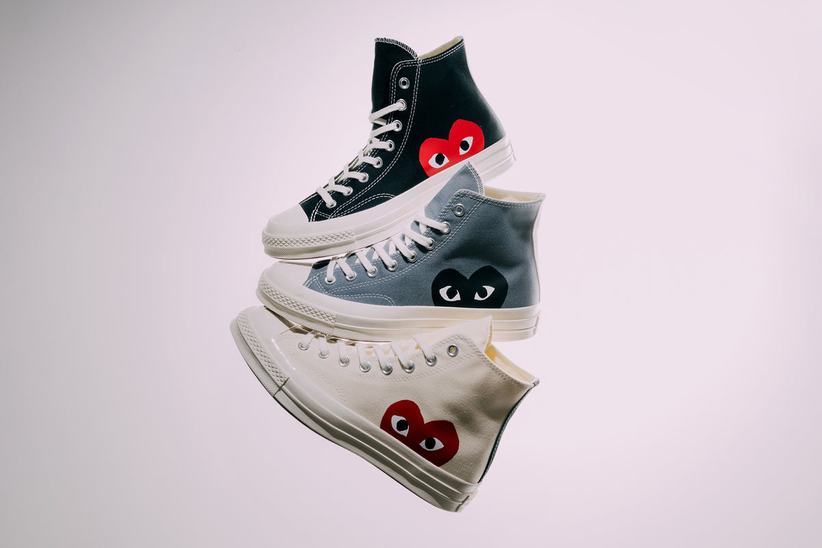 Converse x Comme des Garçons PLAY: Just Restocked