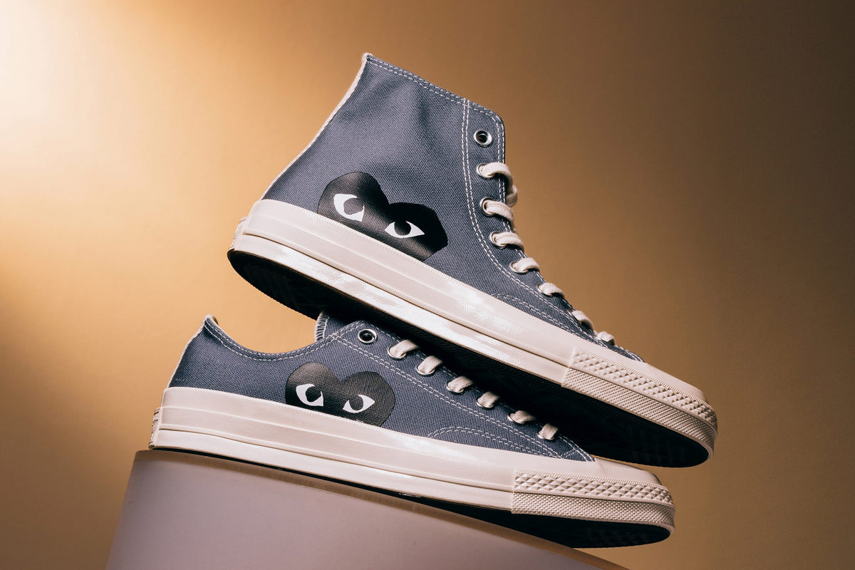 Comme des Garçons PLAY x Converse Available Now In-Store + Online
