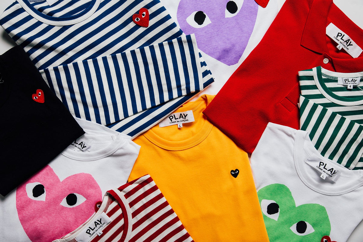 Comme Des Garcons Play Spring 2018 Available Now