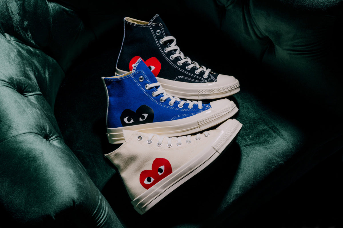 Just Restocked: Converse x Comme des Garçons PLAY