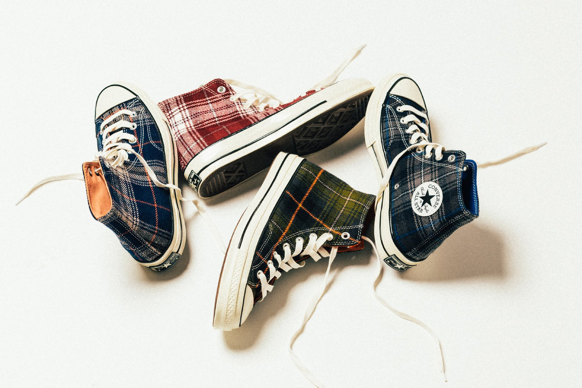 Converse Chuck Taylor All Star 70 Hi "Plaid" Pack Available Now