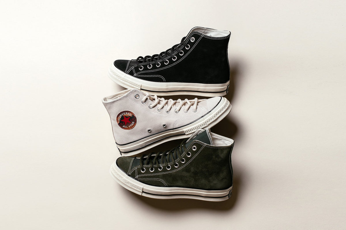 Converse Chuck Taylor All Star 70 Hi "Suede Pack" Available Now