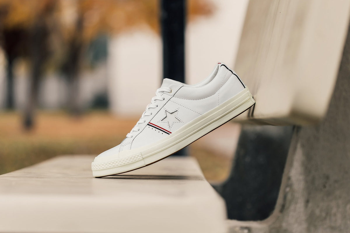 Converse One Star Low "White/Enamel Red" Available Now