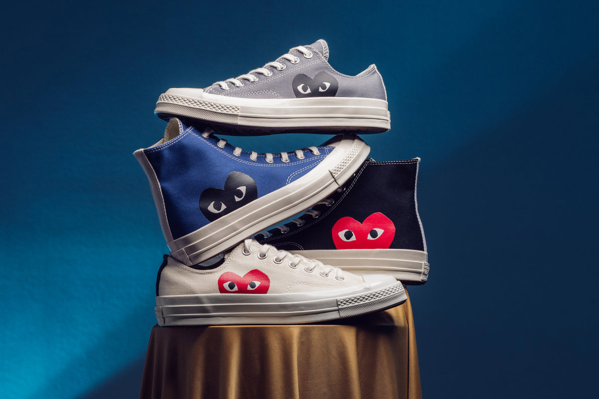 The Iconic Red Heart: Converse x Comme des Garçons PLAY