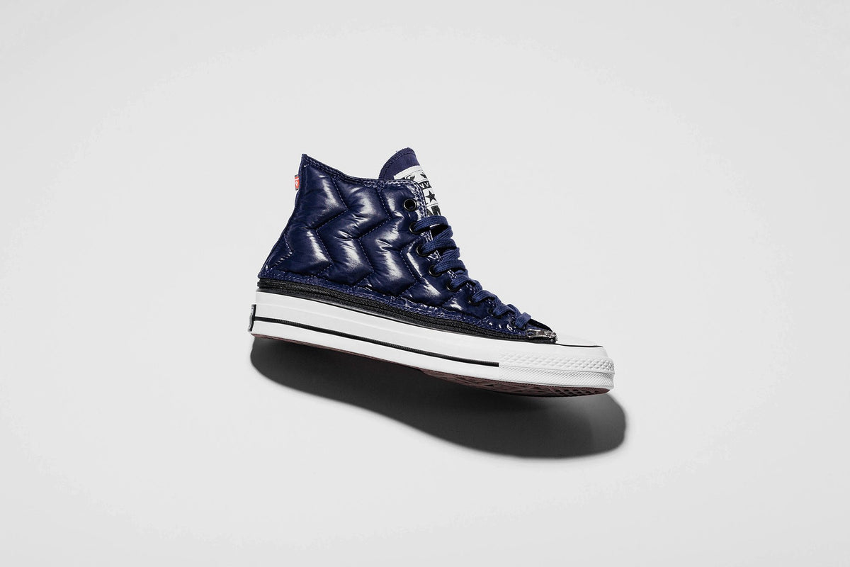 Converse x P.A.M. Chuck 70 Zip Off Hi "Medieval Blue/White" Coming Soon