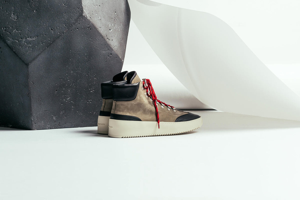 Fear of God 6th Collection Hiker "Olive" Available Now