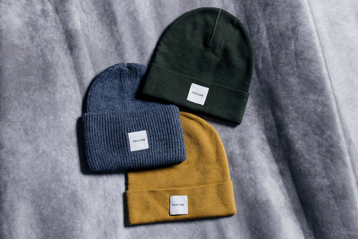 New FEATURE Watch Cap + Oversized Beanie Colors