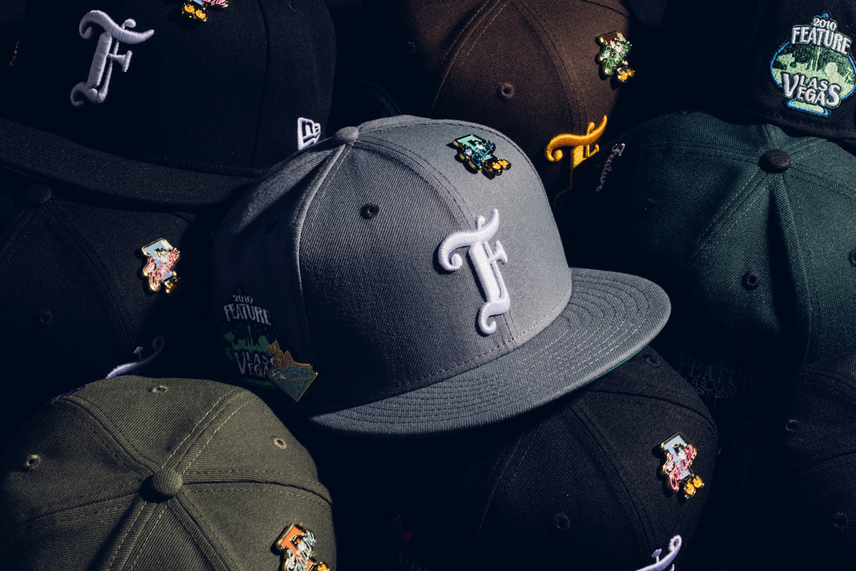 Available In-Store: FEATURE x New Era Chapter Headwear