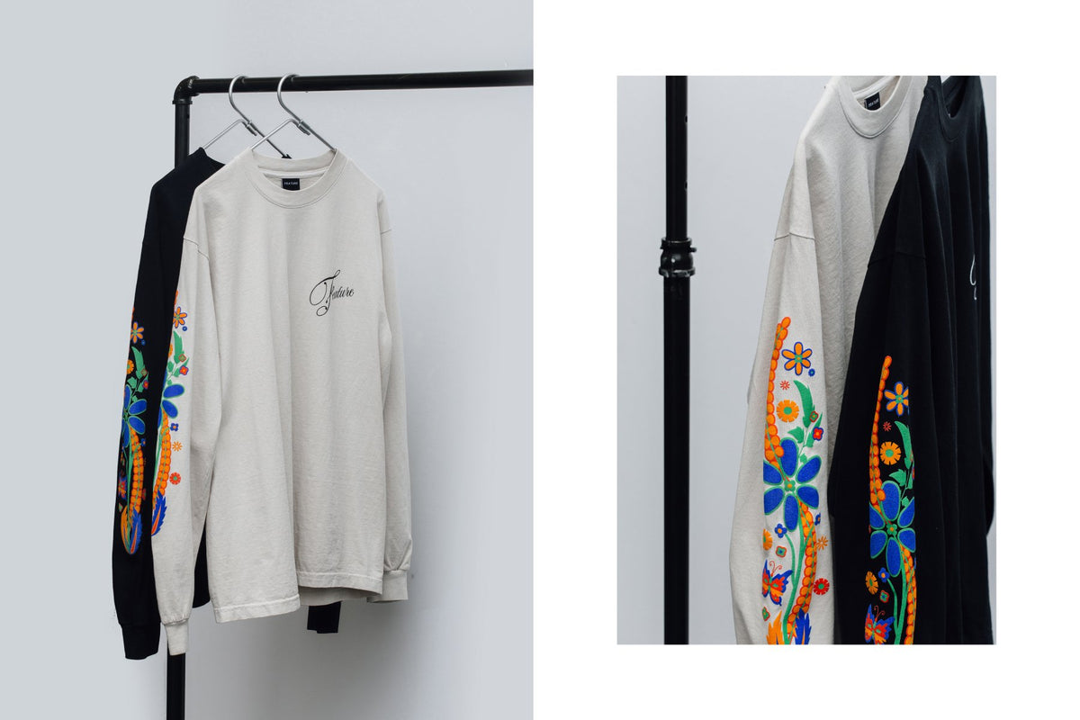 Feature Floral L/S Tees Available Now