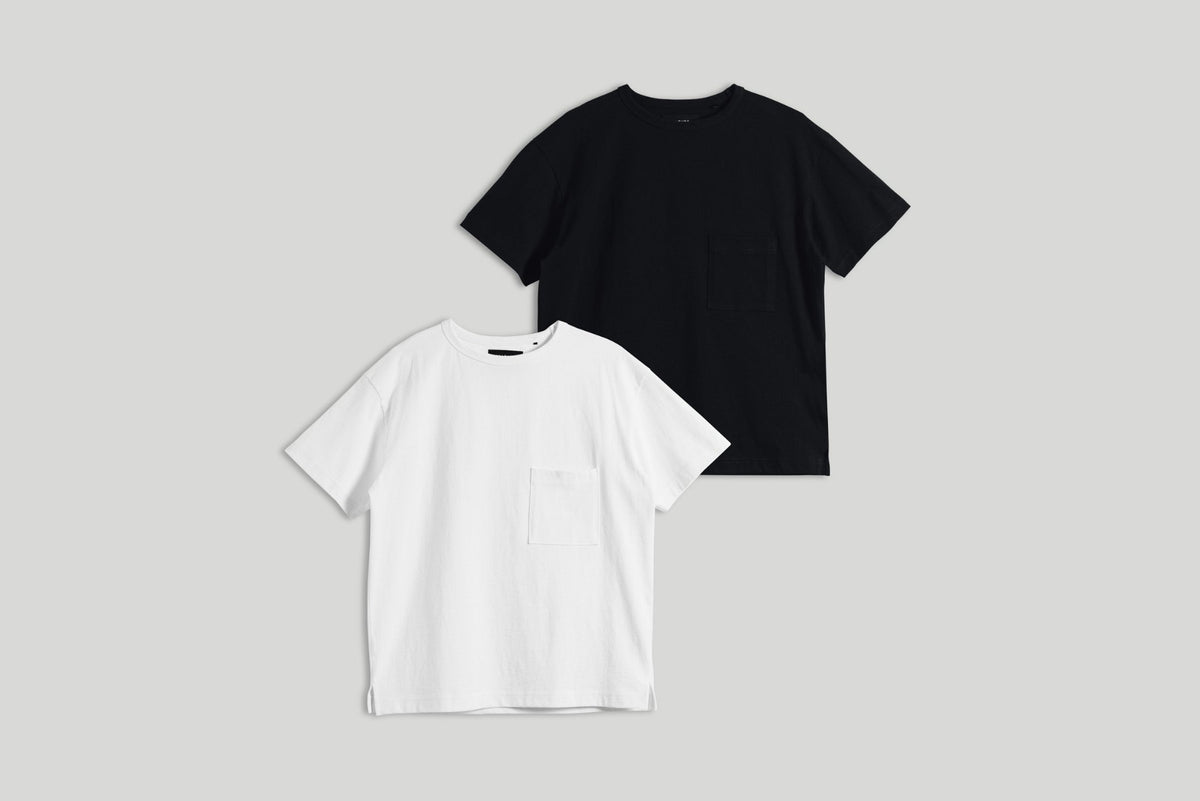 Feature Jersey Braque Pocket Tee Available Now