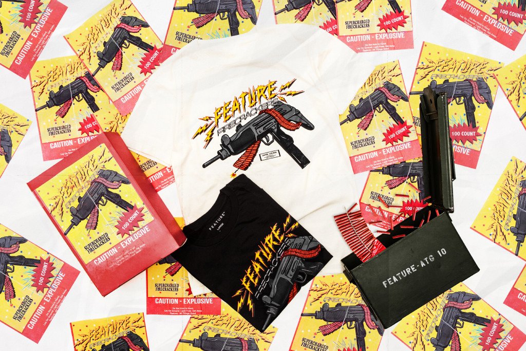 Feature "Uzi" Tee Collection Available Now