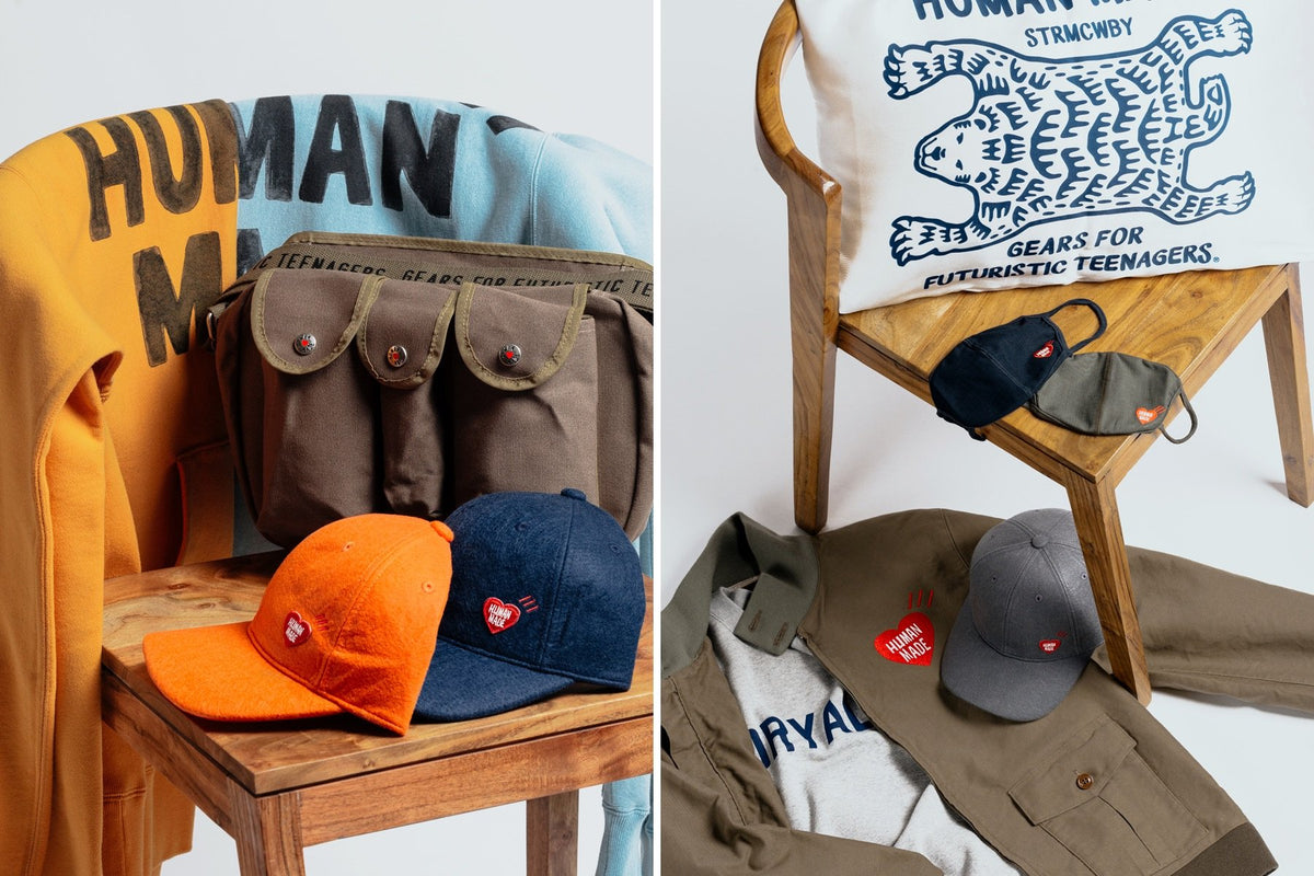 Human Made Delivery Available Now