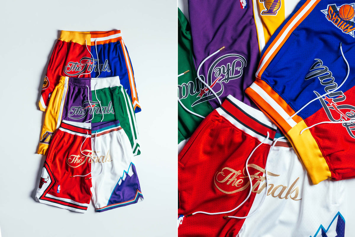 Just Don NBA Finals Split Shorts Available Now