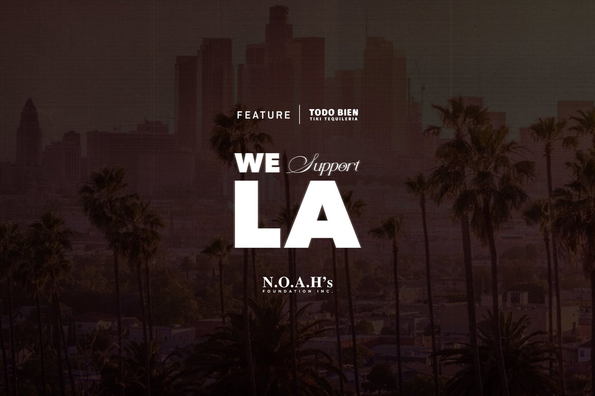 Giving back with FEATURE: LA Wildfire Relief at Todo Bien