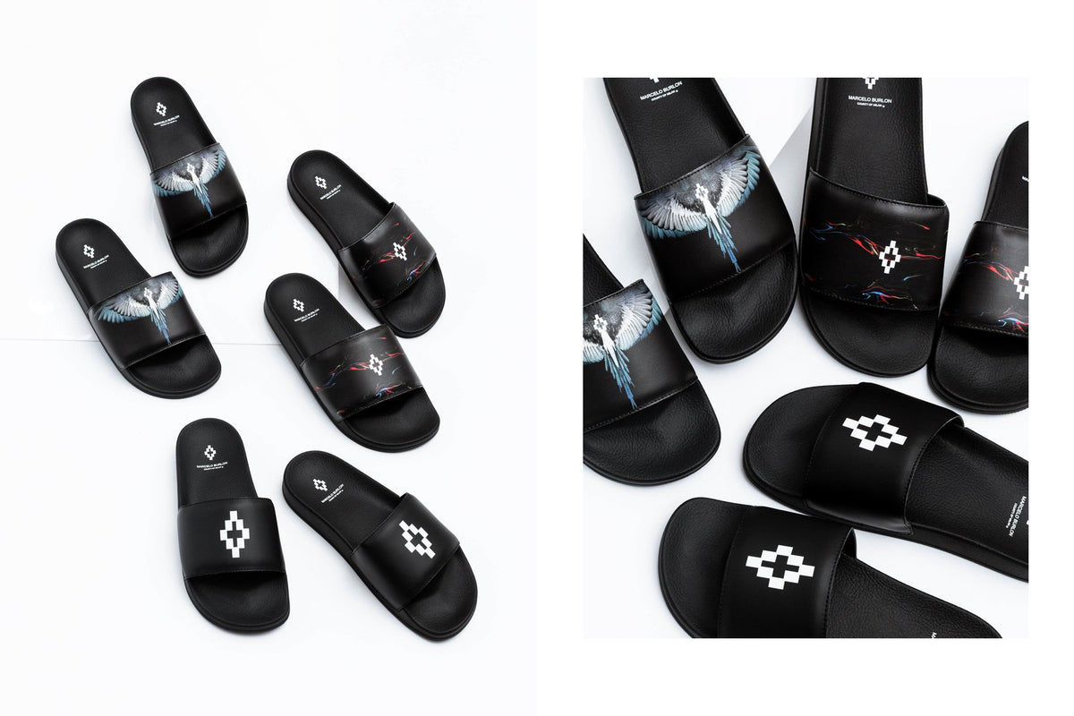 Marcelo Burlon Slide Pack Available Now