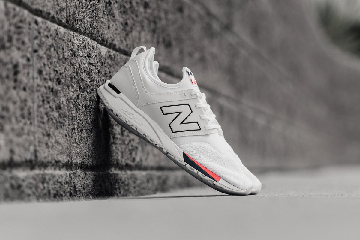 New Balance 247 In White/Black Available Now