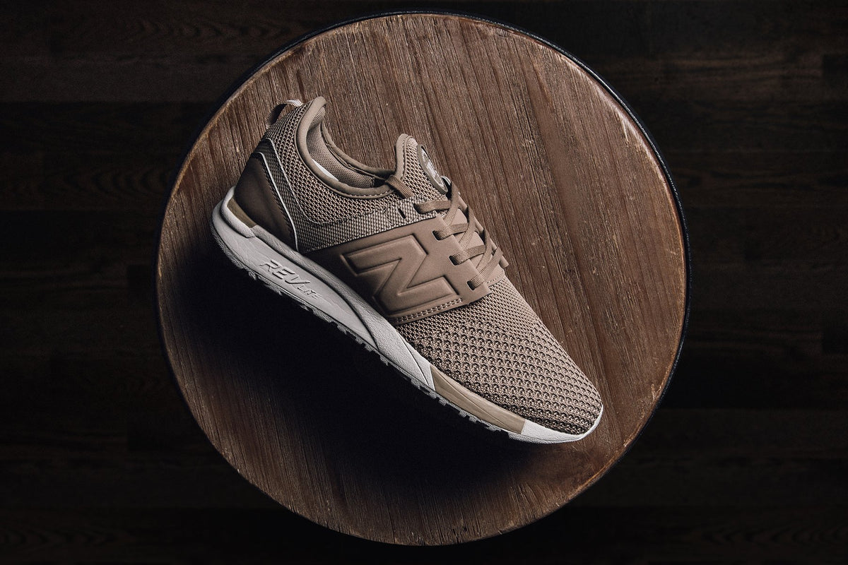 New Balance 247 'Winter Knit' Taupe/Black Available Now
